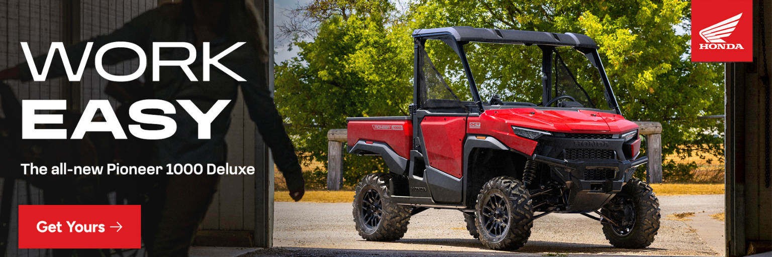 Work Easy: the all-new Pioneer 1000 Deluxe