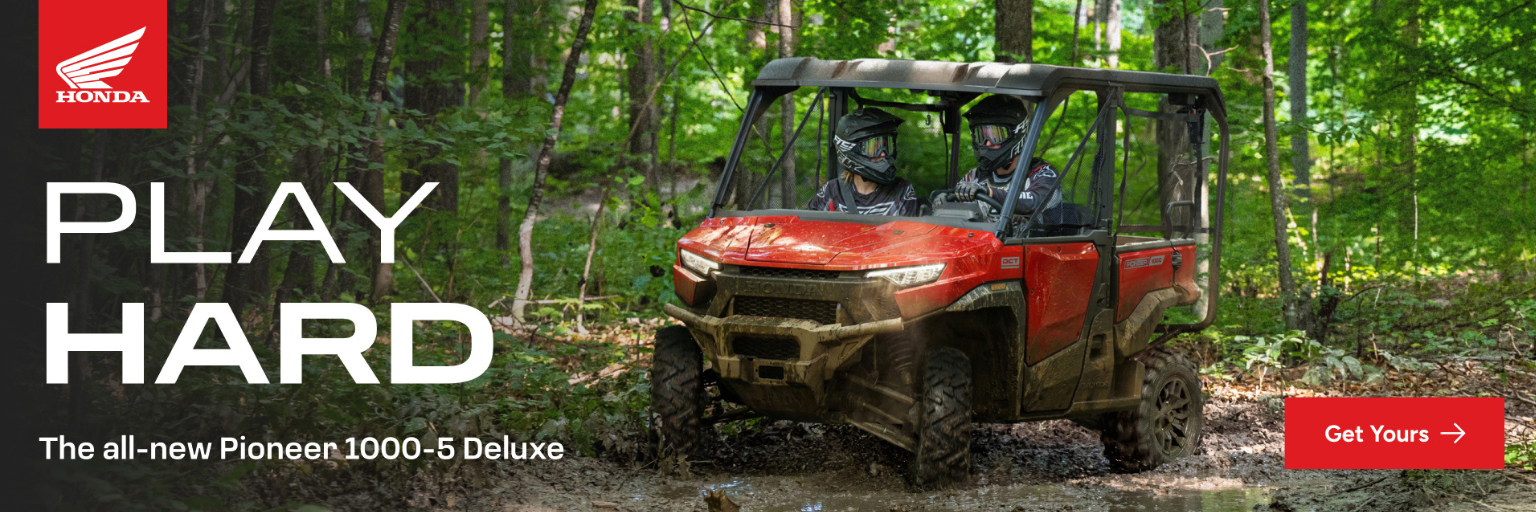 Play Hard: the all-new Pioneer 1000-5 Deluxe